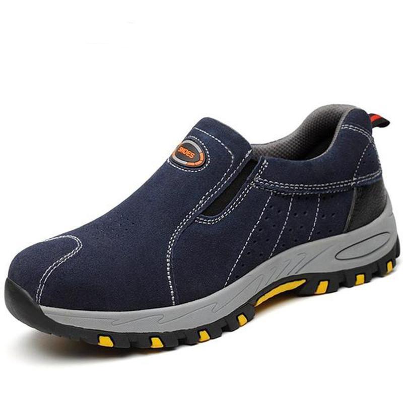 Mens Breathable Slip On Casual Boots