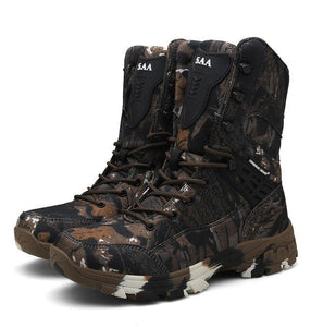 Waterproof Wearable Combat Boots