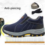 Mens Breathable Slip On Casual Boots