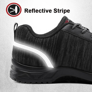 Composite Toe Boots Black Shoes