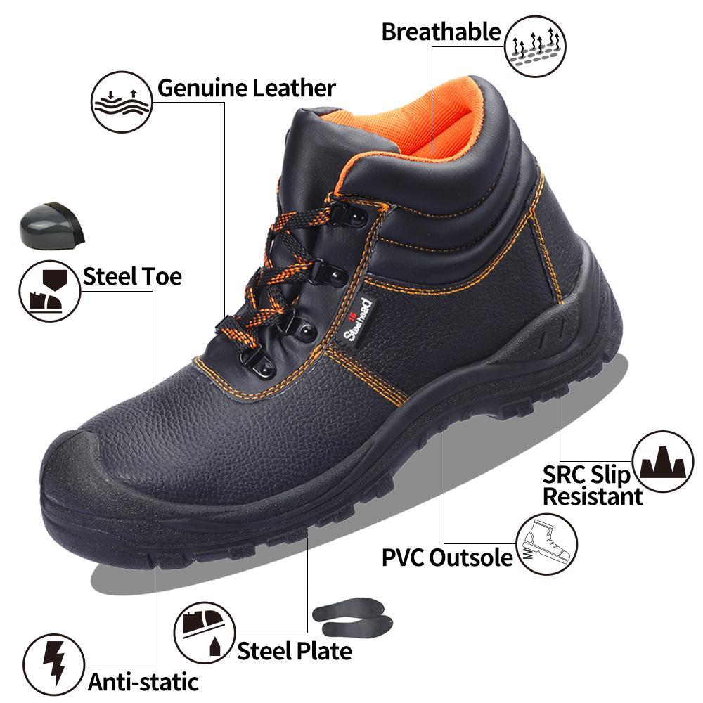 Men Rubber Boots Hiking Shoes